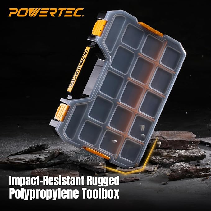 POWERTEC Stackable Tool Box Organizer - Image 5