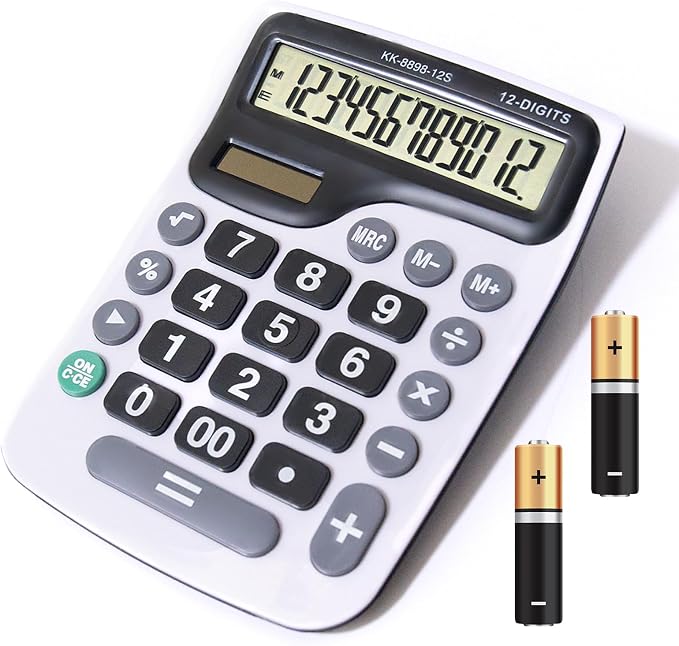 YEBMoo 12 Digit Desktop Calculator by YEBMoo