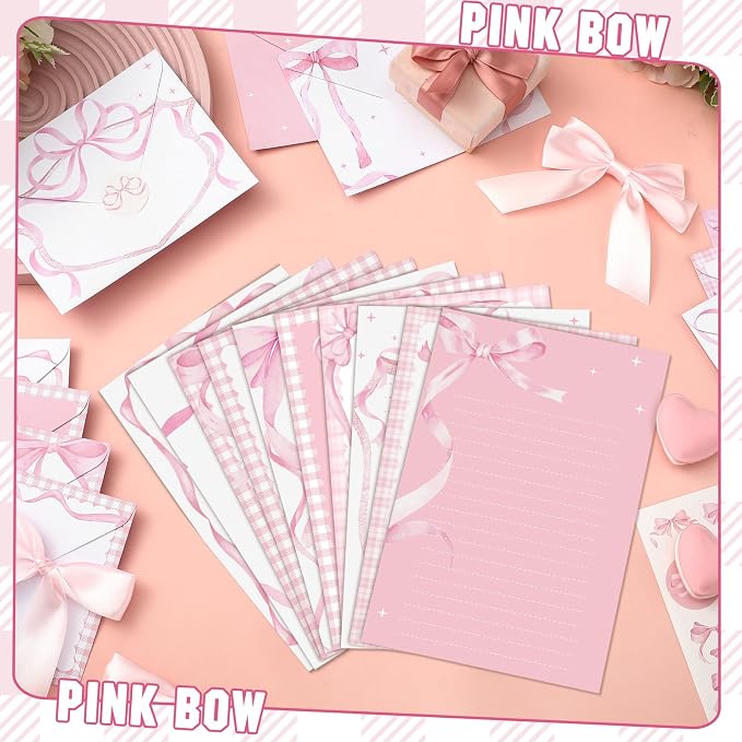 TaoBary 160 Pcs Stationery Paper Set 50 Double Sided Stationery Papers - Image 4