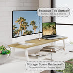 TEAMIX 31.5 inch Dual Monitor Riser - Image 3