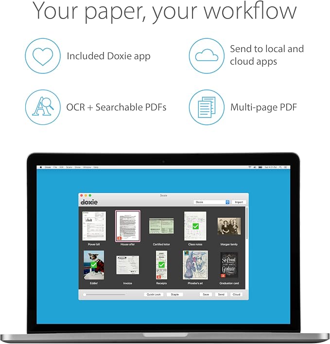 Doxie Go SE - The Intuitive Portable Document Scanner - Image 6