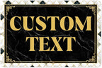 Custom Sign, Custom Street Sign, 11 Font Colors, 13 Font Styles, 4 Hole Options by MySignCenter