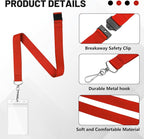 24-Pack Red Breakaway Lanyards - Image 4