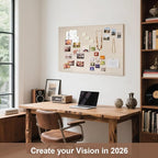 Vision Board 36x24 Inches, Thicken Felt Pin Board - Image 6