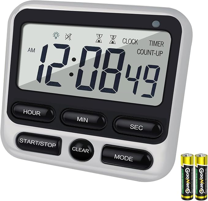 Digital Dual Kitchen Timer by Unknown
