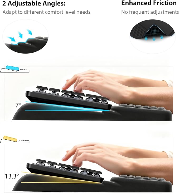Wrist Rest for Keyboard, Ergonomic Keyboard Stand - Image 4