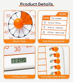 3-in-1 Visual ADHD Timer for Kids & Adults - Image 3
