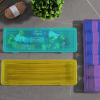 novelinks Stackable Plastic Clear Storage Box Containers - Image 5