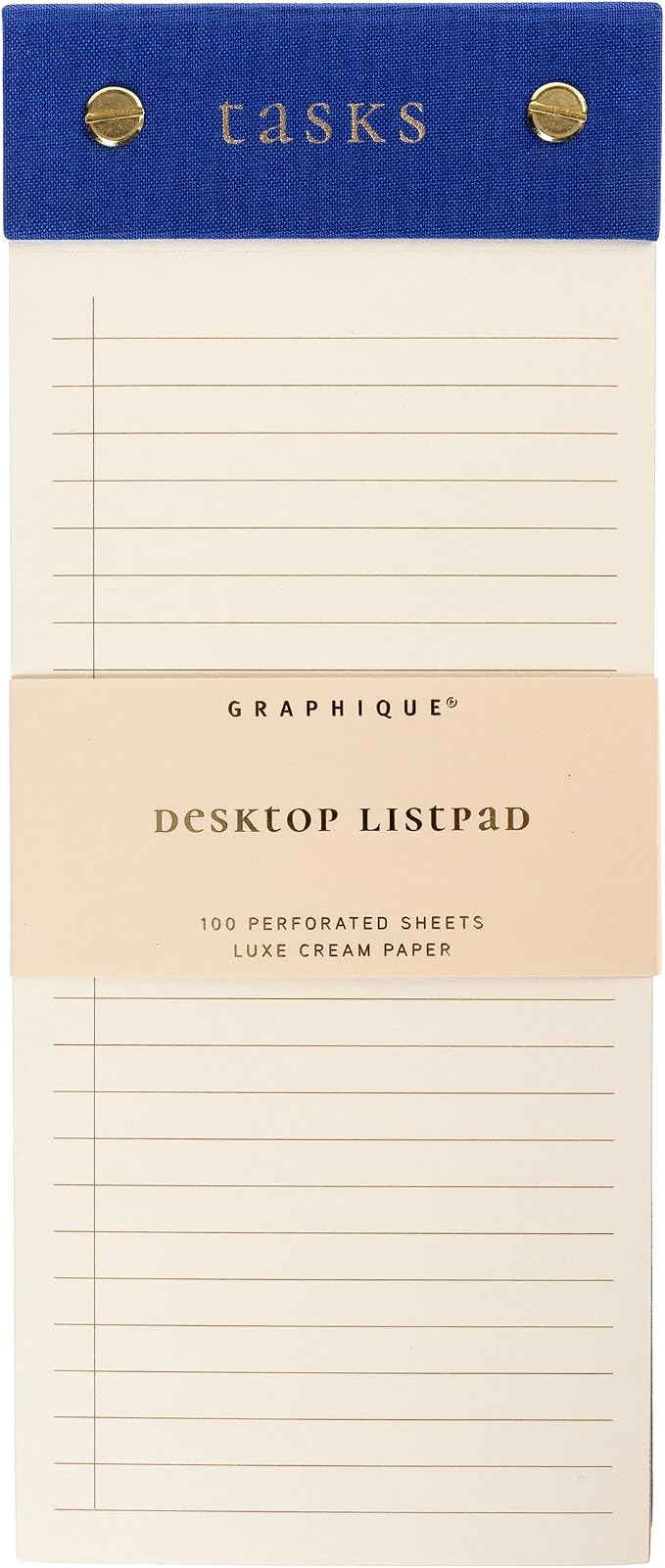 Graphique Post-Bound List Pad Luxe Collection, Perforated Sheets To-Do Notepad - Image 4