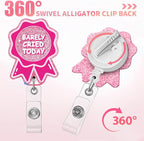 Aoryalps Retractable Badge Reel Holder Retractable - Image 4