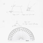 eBoot 28 Pack Clear 180 Degree Plastic Protractors - Image 5