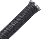 100ft - 3/4 inch PET Expandable Braided Sleeving – Black – Alex Tech Braided by AlexTech