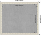 Amanti Art Silver Framed Magnetic Board 22x26 Medium Vision Board - Image 2