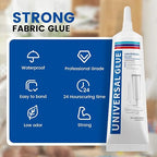 KFFNHH Fabric Glue, Liquid Stitch Fabric Glue, Mighty mend it Permanent Washable - Image 2