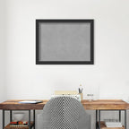 Amanti Art Black Framed Magnetic Board 21x27 Medium Vision Board - Image 5