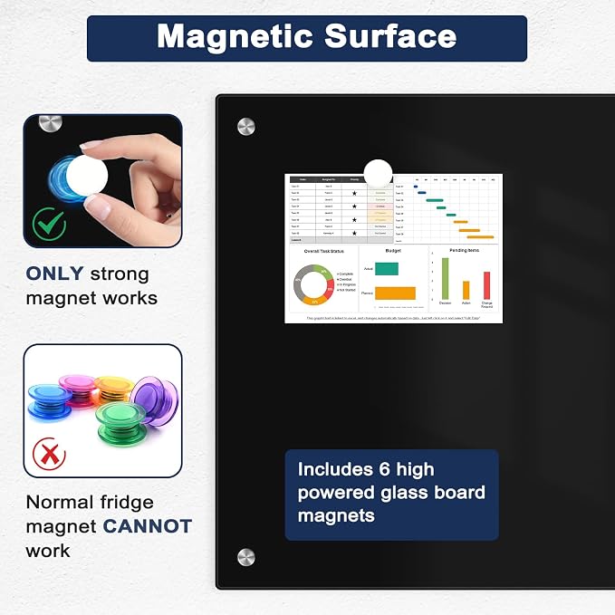 Black Dry Erase Board - Image 4