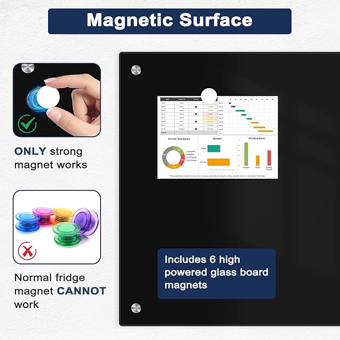 Black Dry Erase Board - Image 4