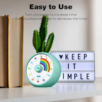 Visual Timer for Kids, 60-Minute Countdown Timer for Classroom Office Kitchen - Image 6