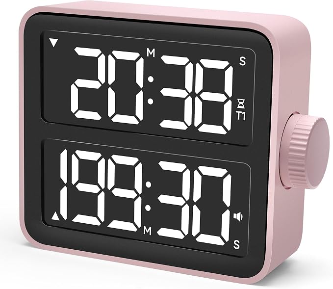 VEWINGL Dual Kitchen Timer Digital – 2-Channel Cooking Timer by VEWINGL