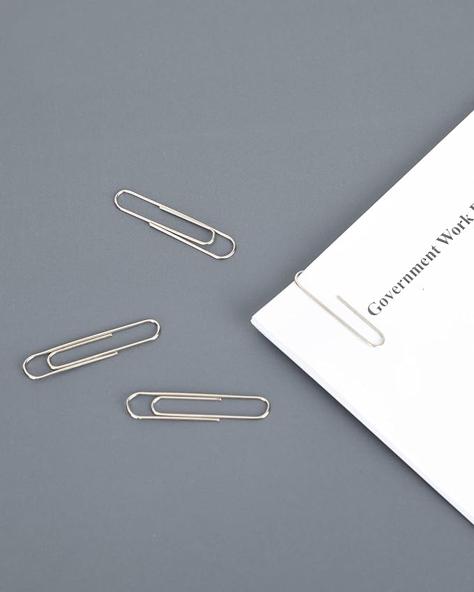 PAPERPAL Paperclips for Office School & Personal Use, Jumbo Nonskid Paper Clip - Image 5