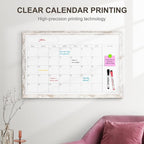 Monthly Dry Erase Calendar Whiteboard - Image 3
