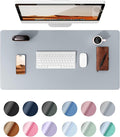 YSAGi Leather Desk Pad Protector, Office Desk Mat, Large Mouse Pad, Non-Slip PU by YSAGi