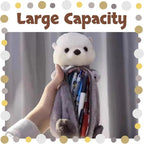 XZR Cute Pen Bag Case Box Stocking Stuffers Cute Creative Animal Cartoon Large - Image 3