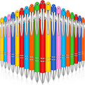 Zonon 38 Pieces Rubberized Ballpoint Pen by Zonon