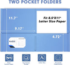 Two Pocket Folders, RAZCC 50 Pack File Folders - Image 2