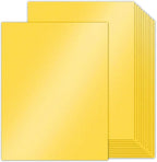 Double Sided Gold Cardstock 8.5 x 11 Metallic Paper, Goefun 100 Sheets 80lb by Goefun