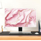Baocicco Gold Pink Marble Waterproof TV Display Screen Cover 37, 39 Inch TV - Image 4