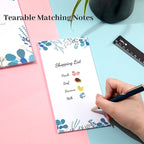 8.5x11 Weekly Planner Notepad Undated To Do List Note pad 52 Weekly Desk Wall - Image 8