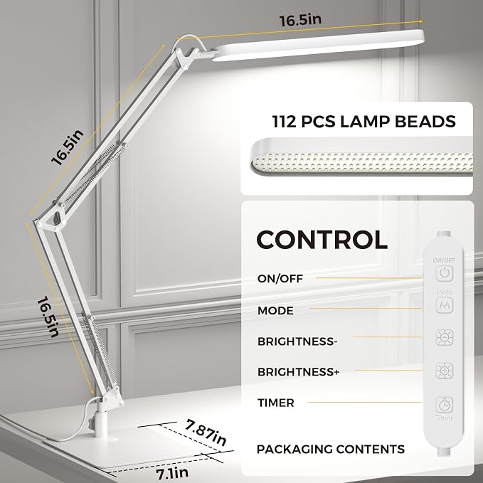 SKYLEO LED Desk Lamp with Slim Base - Image 3