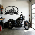 Custom Motorcycle Metal Sign Personalized Biker Name Signs Custom Garage - Image 8