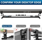 AX WABER Keyboard Tray Under Desk Pull Out - Image 7