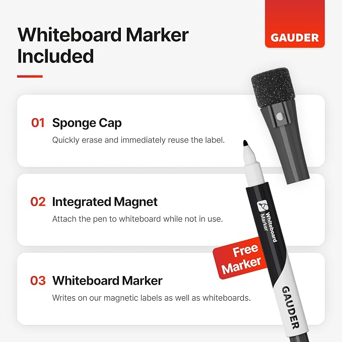 GAUDER Magnetic Labels Writable - Image 3