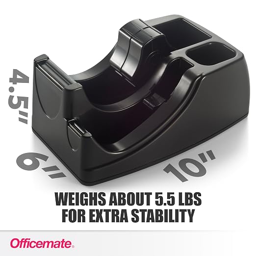 Officemate Recycled 2-in-1 Heavy Duty Tape Dispenser - Image 2