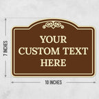 Custom Decorative Sign, Personalized Metal Sign - Image 3