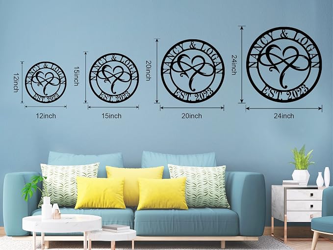 Personalized Infinity Heart Sign - Image 5