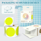 2 Inch Round Color Coding Labels - Image 3