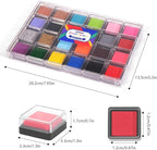 CraftyManor Mini 24 Color Pigment Ink Pads Set - Image 2