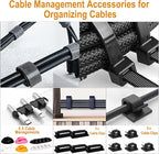 YUANYE Cable Management Box Cable Management Kit - Image 6