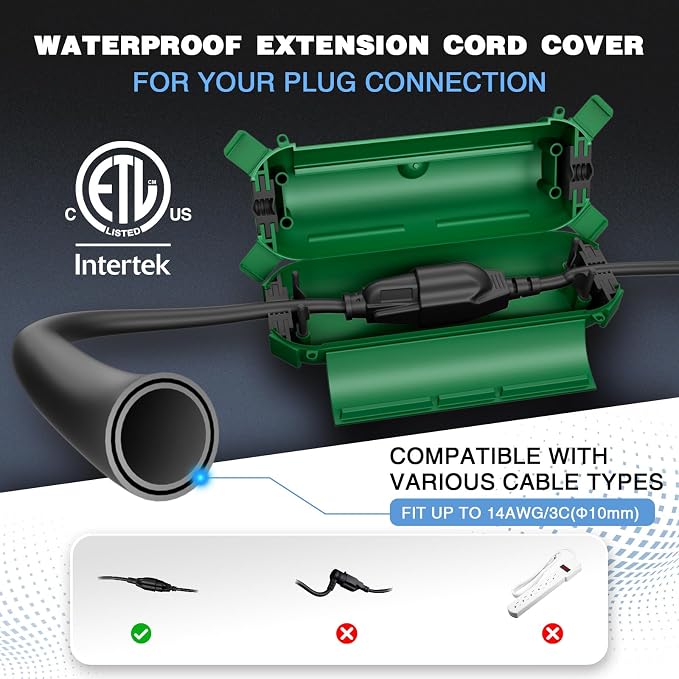 Flemoon Outdoor Extension Cord Safety Cover - Image 2