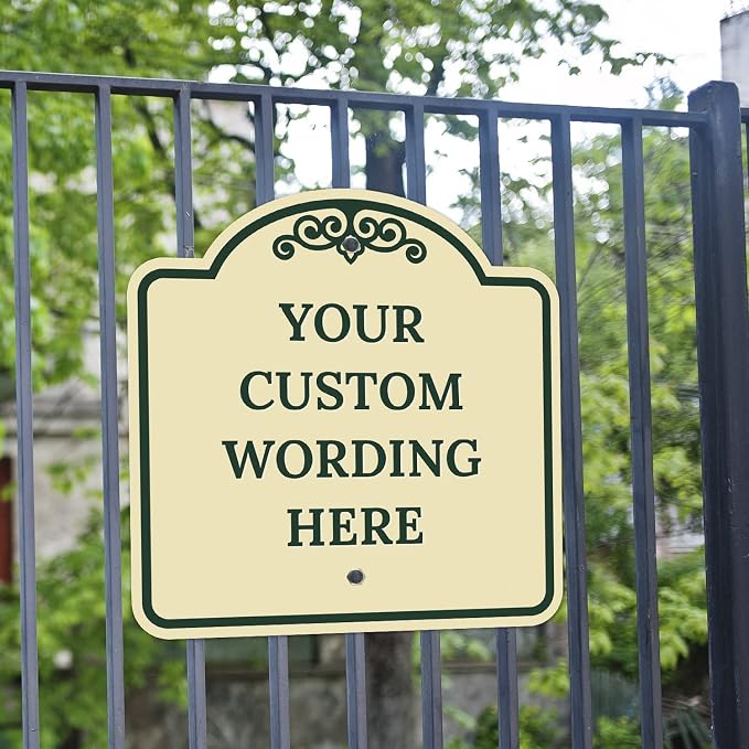 Custom Decorative Sign, Personalized Metal Sign - Image 4