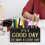 QZQE Inspirational Office Pen Pencil Holder Organizer - Image 2