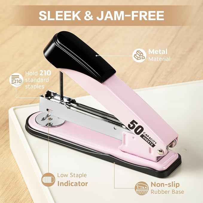 Deli Stapler Heavy Duty, Full Strip Staplers - Image 6