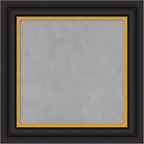 Amanti Art Black Framed Magnetic Board 22x22 Small Vision Board by AmantiArt