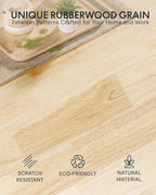 FLEXISPOT Solid Rubberwood Electric Standing Desk - Image 5