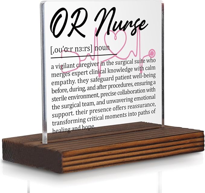 OR Nurse Gifts, Thank You Appreciation Gifts by Pariveca