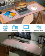 Extra Large Leather Desk Protector, Office Mat, Mouse & Laptop Pad, Non-Slip - Image 6